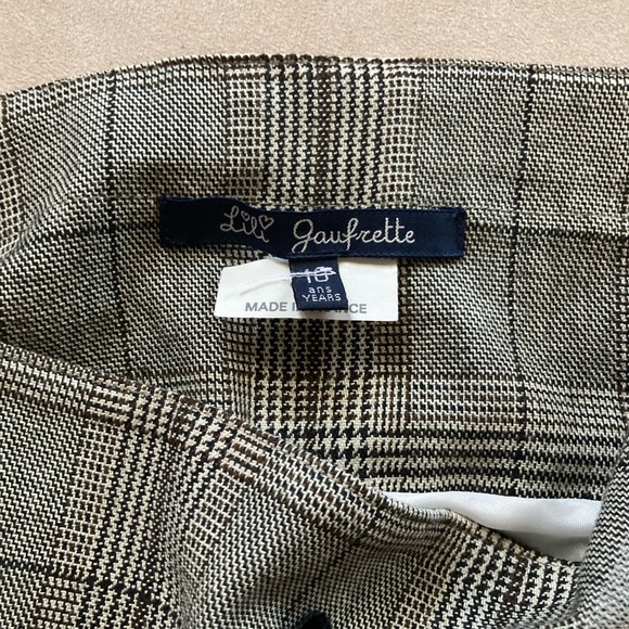 Lili Gaufrette Made in France Girls Embellished Skirt Sz 10 - Picture 8 of 9